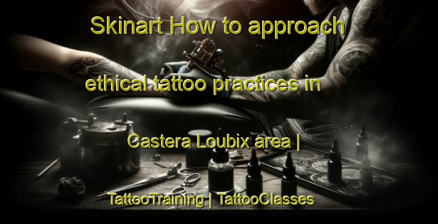 Skinart How to approach ethical tattoo practices in Castera Loubix area | TattooTraining | TattooClasses | SkinartTraining-France